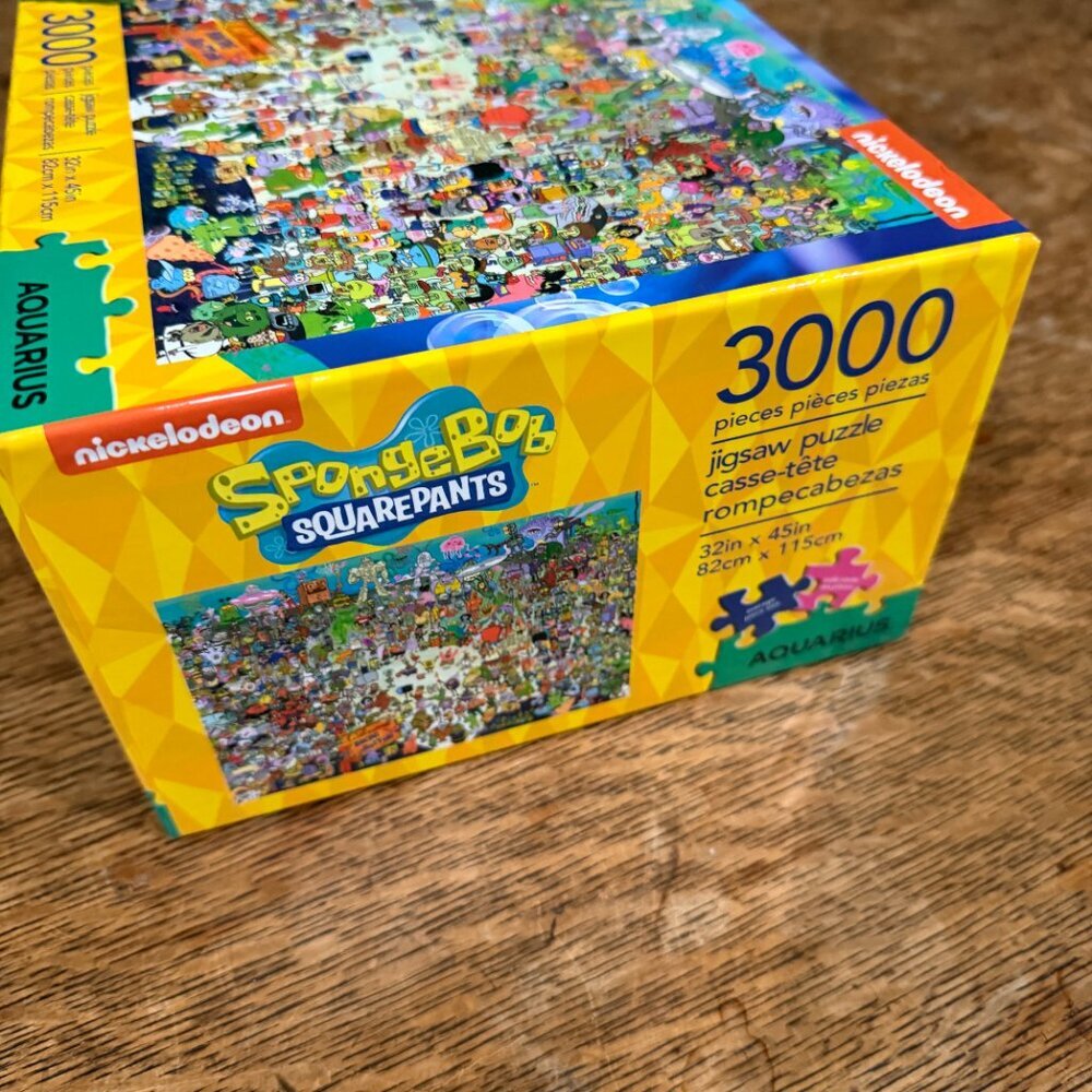 Aquarius SPONGEBOB Colorful High Quality Jigsaw Puzzle 3000 Piece - Picture 4 of 6